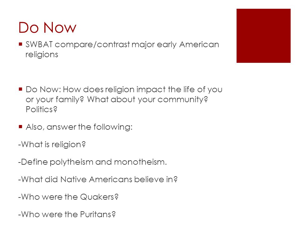 Compare contrast native american and puritans